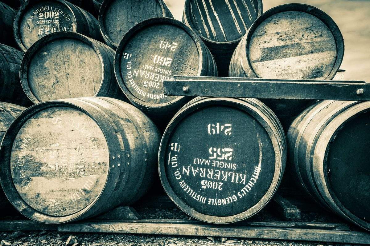 Kilkerran Casks Hahnemühle Photo Rag Print by Wandering Spirits Global