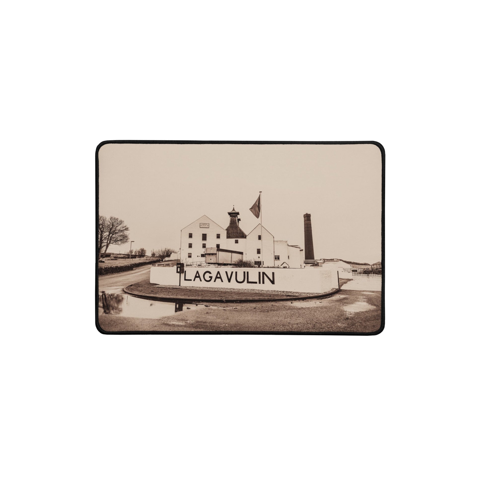 Lagavulin Distillery Sepia Desk Mat 12″×18″