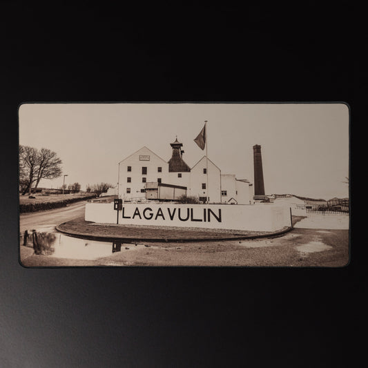 Lagavulin Distillery Sepia Desk Mat 16″×32″