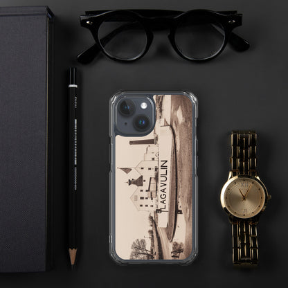 Lagavulin Distillery Sepia MagSafe® clear case for iPhone® iPhone 15