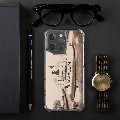 Lagavulin Distillery Sepia MagSafe® clear case for iPhone® iPhone 16 Pro Max