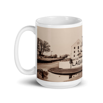 Lagavulin Distillery Sepia Toned Mugs by Wandering Spirits Global