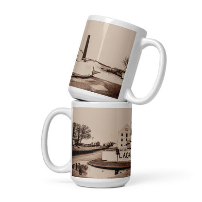 Lagavulin Distillery Sepia Toned Mugs by Wandering Spirits Global