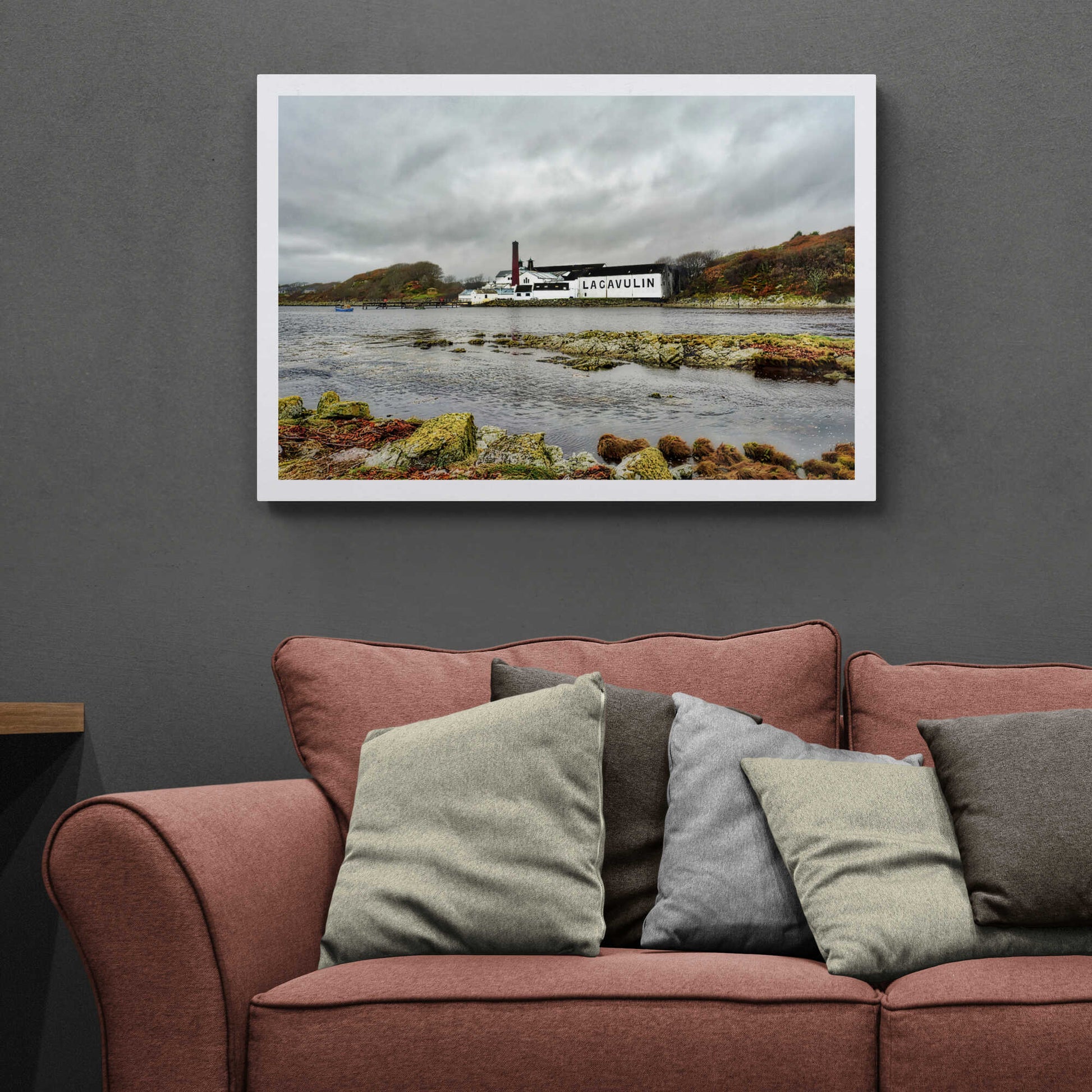 Lagavulin Distillery Soft Colour Hahnemühle Photo Rag Print by Wandering Spirits Global