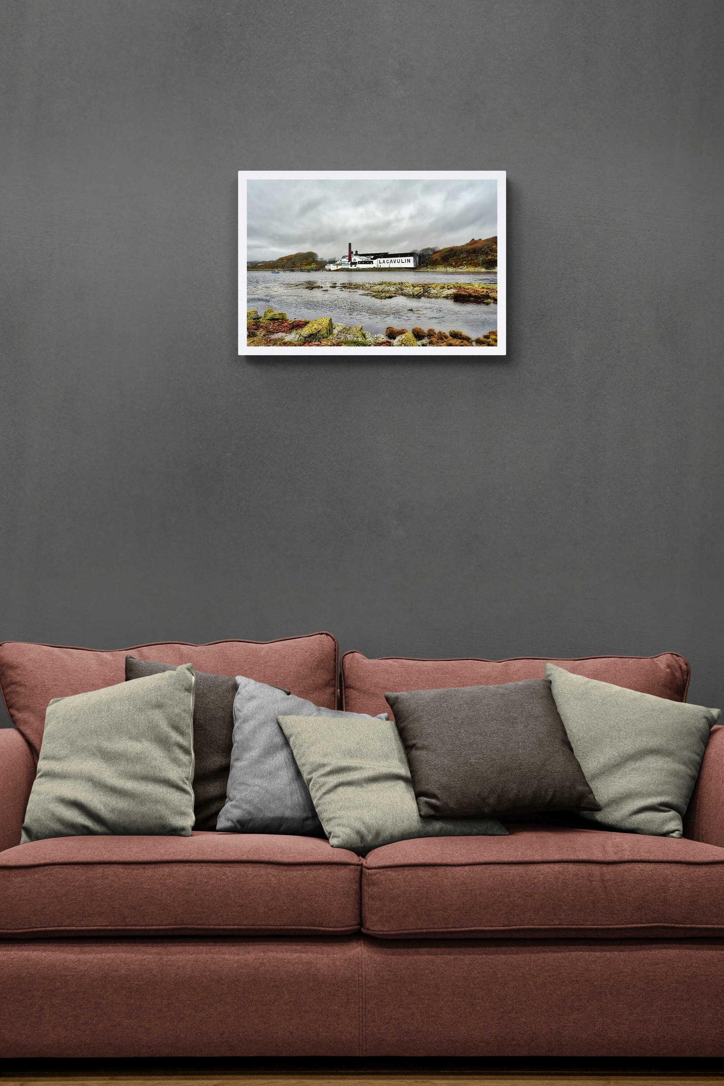 Lagavulin Distillery Soft Colour Hahnemühle Photo Rag Print A2 Landscape by Wandering Spirits Global