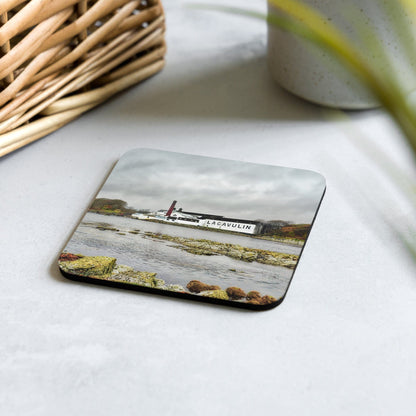 Lagavulin Distillery Soft Colour Photograph Drink Coaster by Wandering Spirits Global