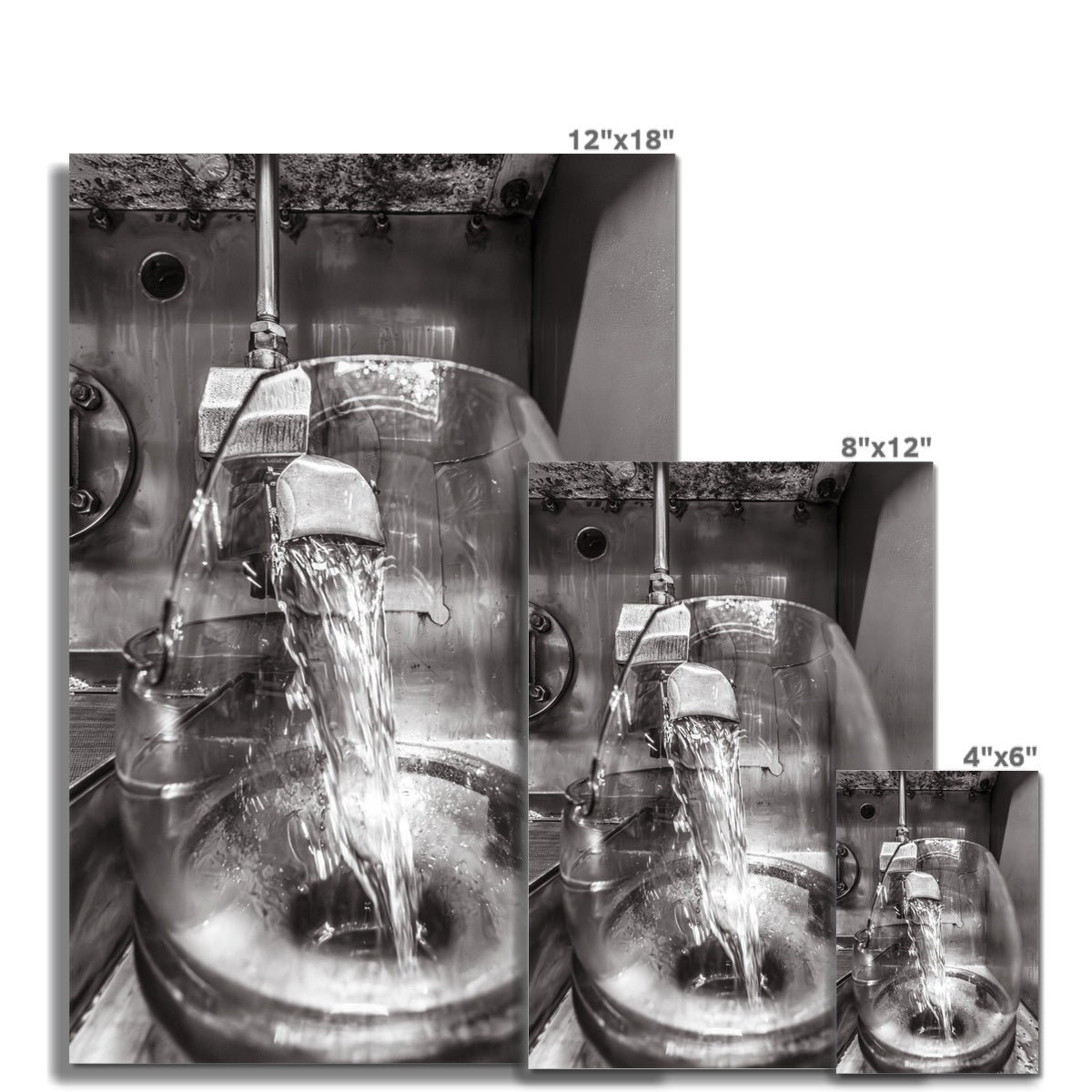 Lagavulin No1 Spirits Feints Black and White C-Type Print