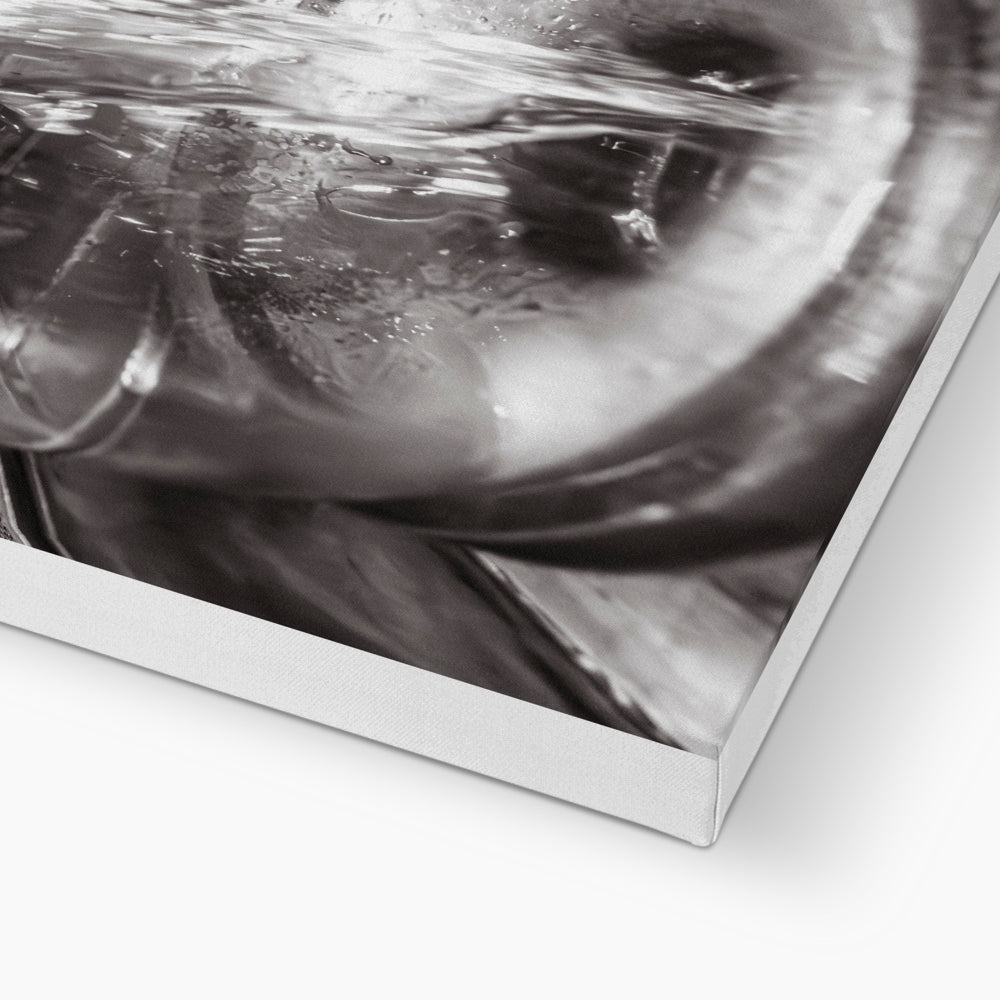 Lagavulin No1 Spirits Feints Black and White Canvas