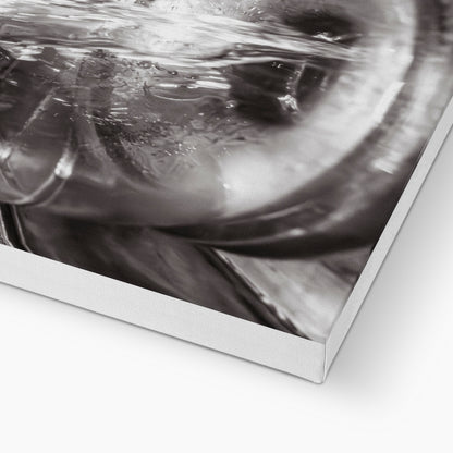 Lagavulin No1 Spirits Feints Black and White Canvas