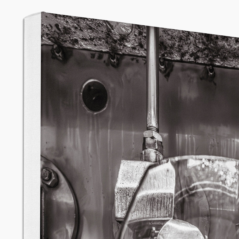 Lagavulin No1 Spirits Feints Black and White Canvas