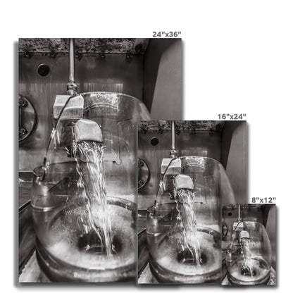 Lagavulin No1 Spirits Feints Black and White Canvas