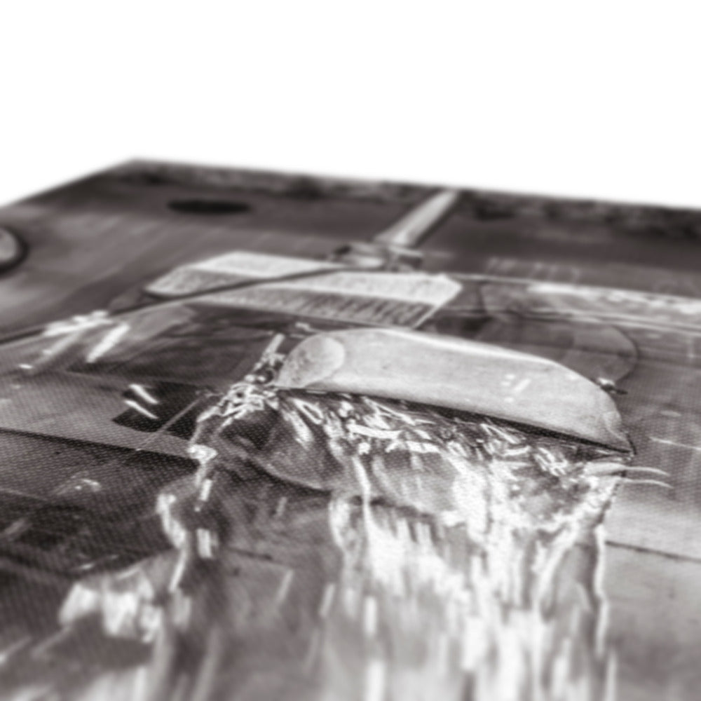 Lagavulin No1 Spirits Feints Black and White Canvas