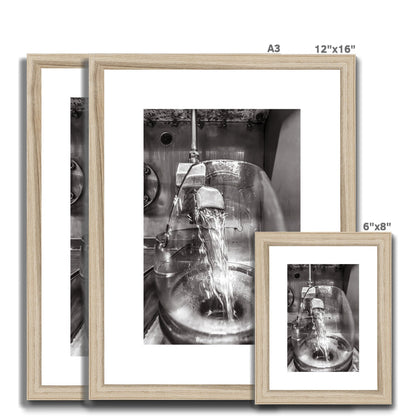 Lagavulin No1 Spirits Feints Black and White Framed & Mounted Print