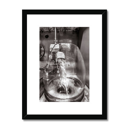 Lagavulin No1 Spirits Feints Black and White Framed & Mounted Print
