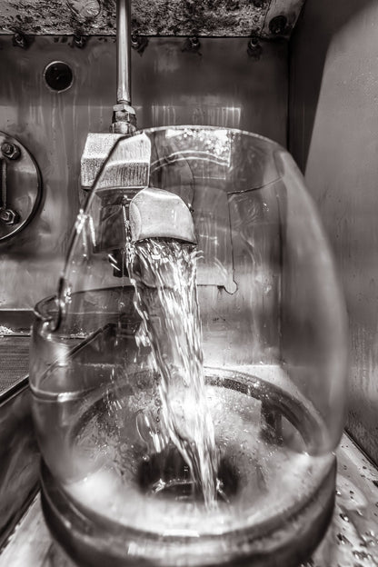 Lagavulin No1 Spirits Feints Black and White Photographic Print