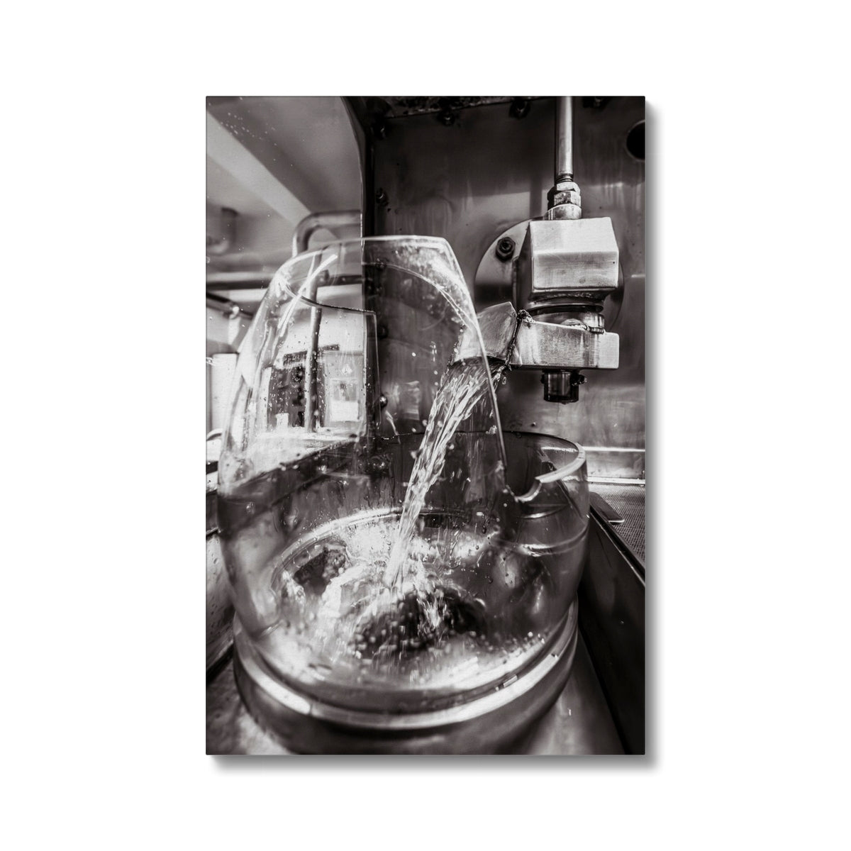 Lagavulin No2 Spirits Feints Black and White Canvas