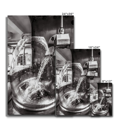 Lagavulin No2 Spirits Feints Black and White Canvas