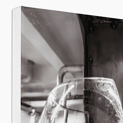 Lagavulin No2 Spirits Feints Black and White Canvas