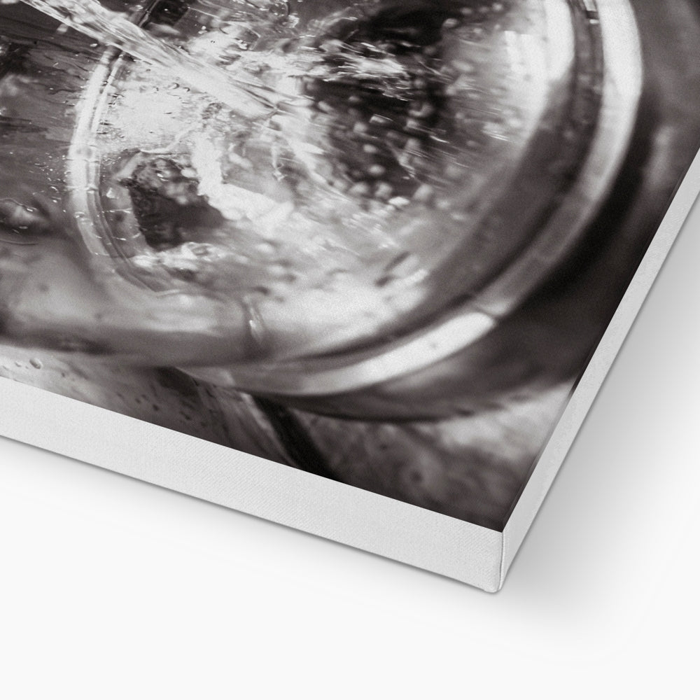 Lagavulin No2 Spirits Feints Black and White Canvas