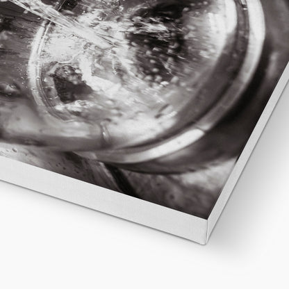 Lagavulin No2 Spirits Feints Black and White Canvas