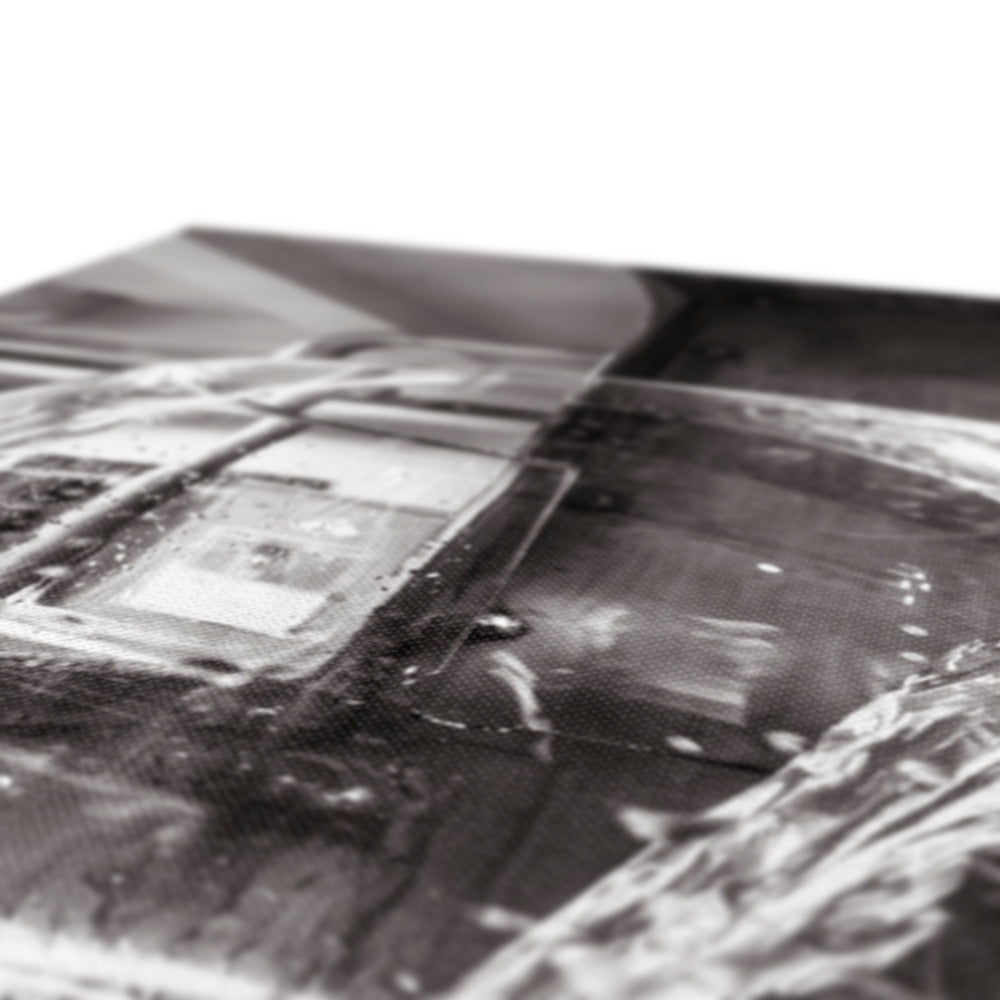 Lagavulin No2 Spirits Feints Black and White Canvas