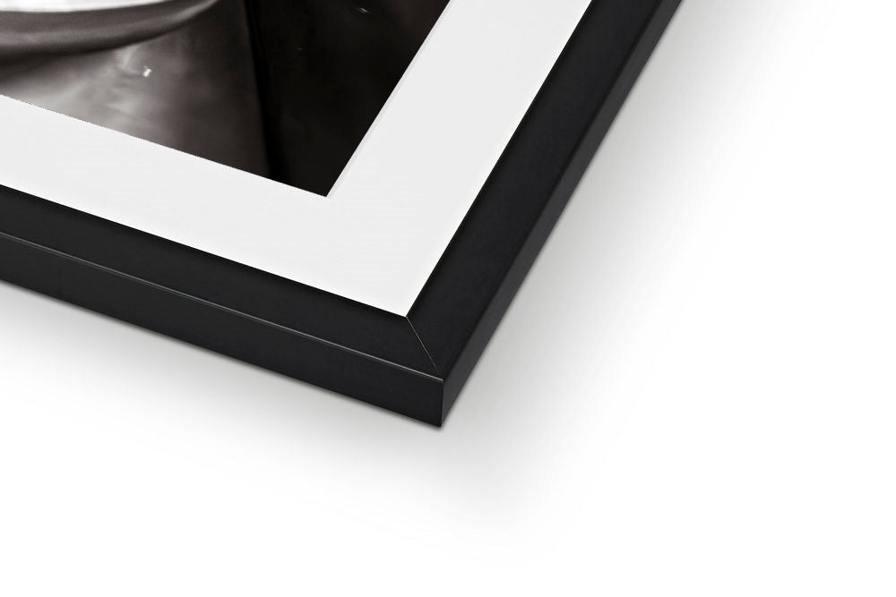 Lagavulin No2 Spirits Feints Black and White Framed & Mounted Print