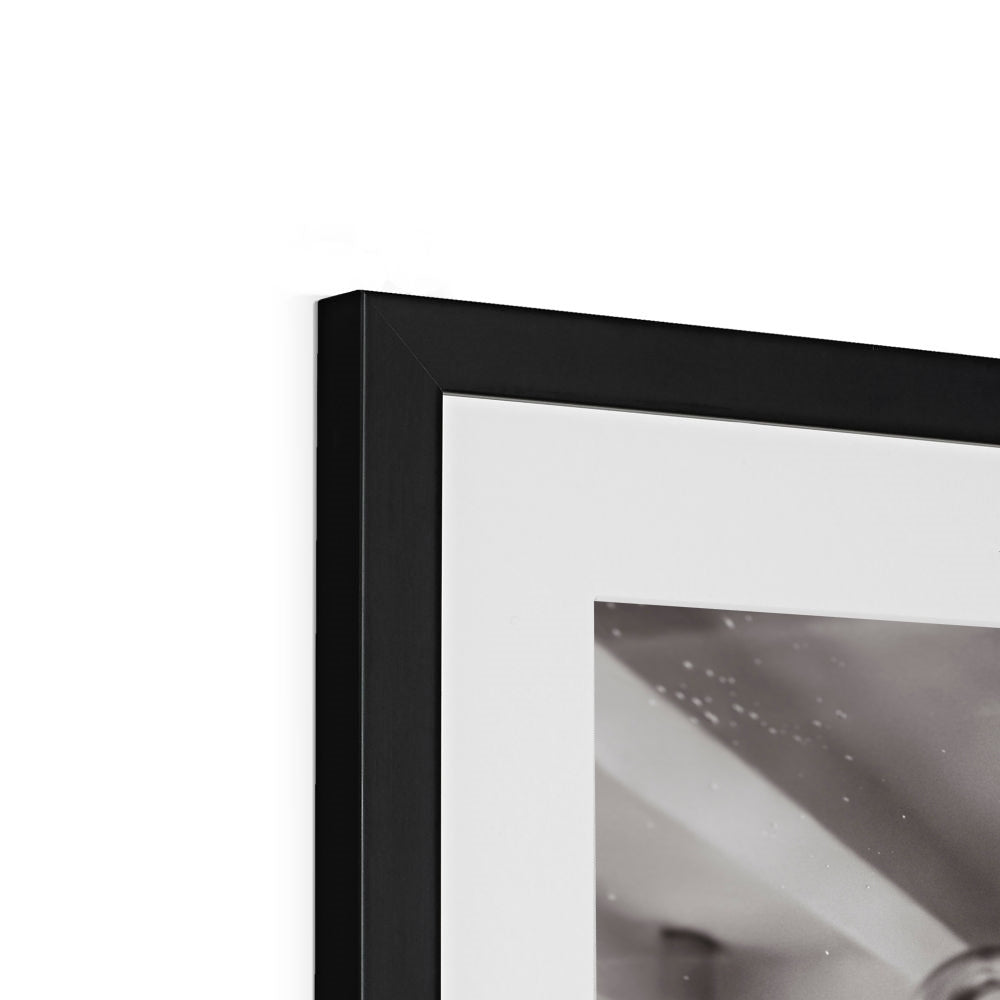 Lagavulin No2 Spirits Feints Black and White Framed & Mounted Print