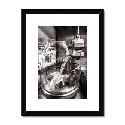 Lagavulin No2 Spirits Feints Black and White Framed & Mounted Print