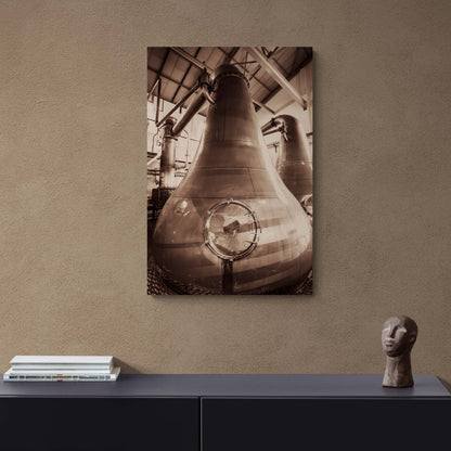 Lagavulin Spirit Still Canvas 20"x30" / White Wrap