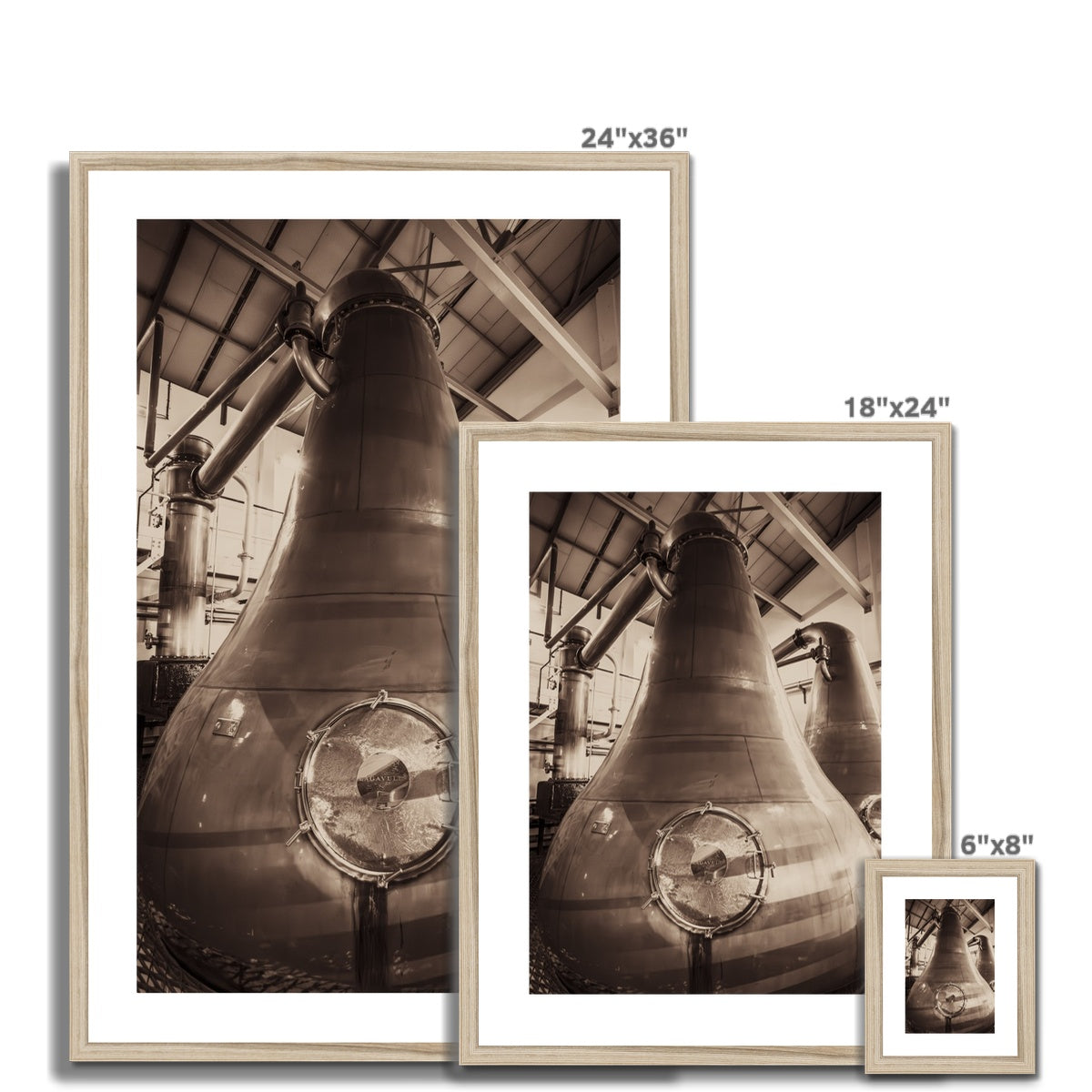 Lagavulin Spirit Still Framed & Mounted Print