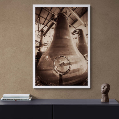 Lagavulin Spirit Still Hahnemühle Photo Rag Print 24"x36"