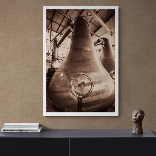 Lagavulin Spirit Still Hahnemühle Photo Rag Print 24"x36"