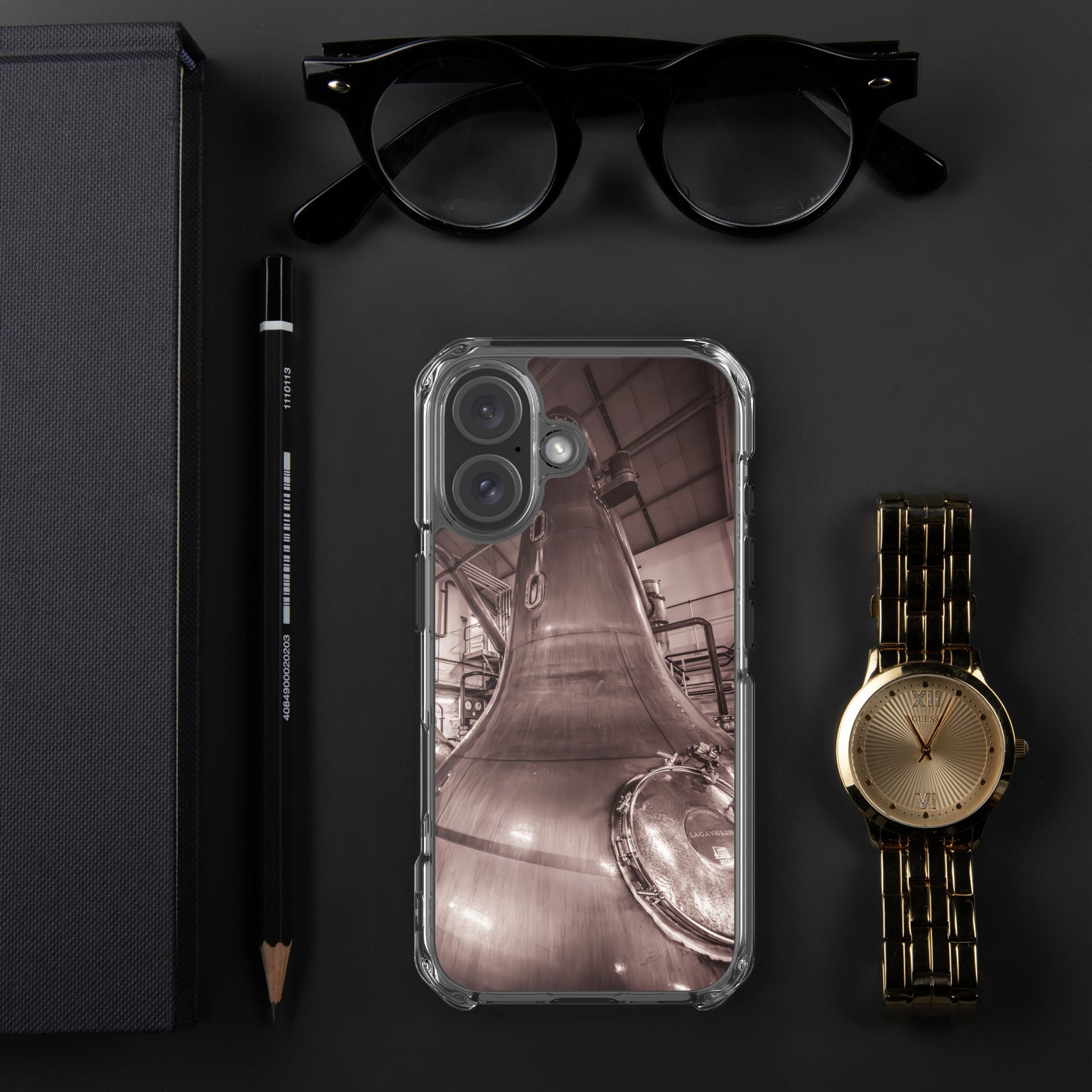 Lagavulin Still Sepia MagSafe® Clear Case for iPhone® iPhone 16