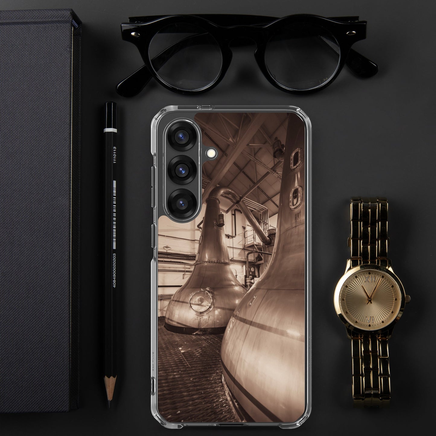 Lagavulin Stills Clear Case for Samsung® Samsung Galaxy S25 Plus