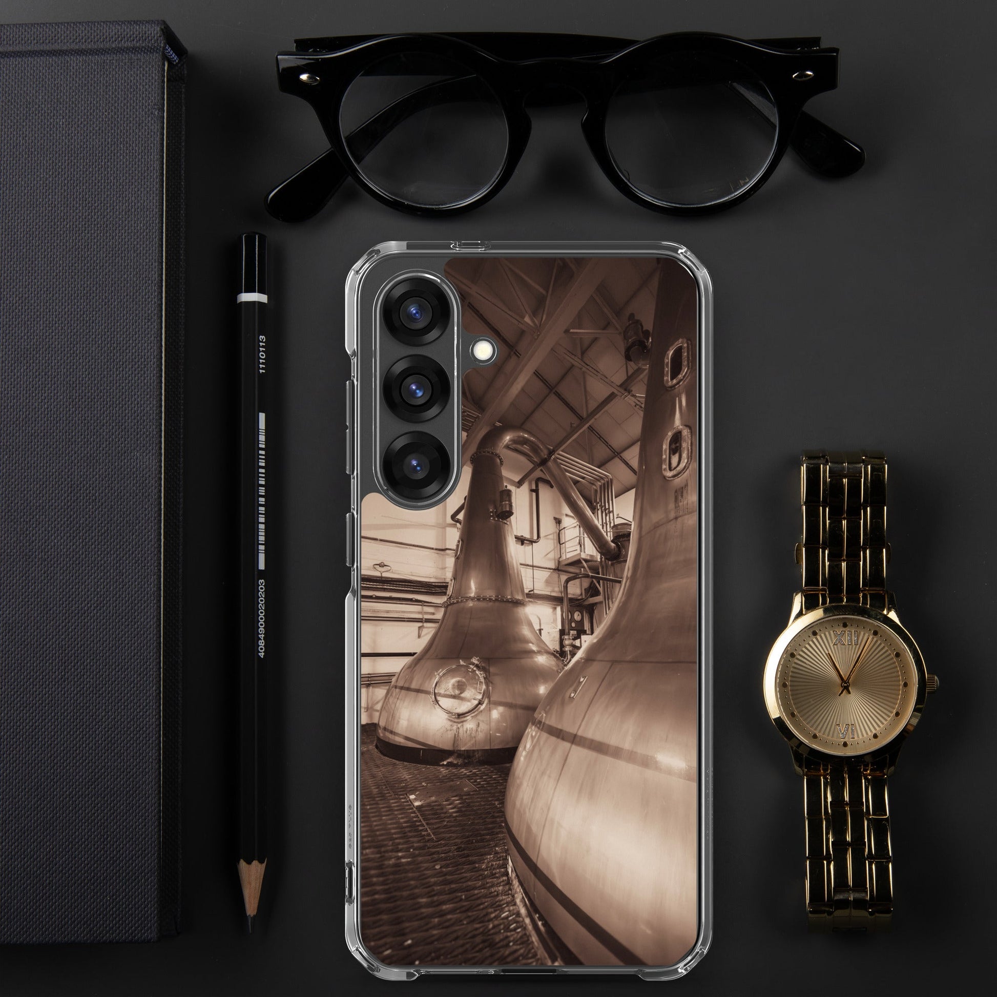 Lagavulin Stills Clear Case for Samsung® Samsung Galaxy S25 Plus