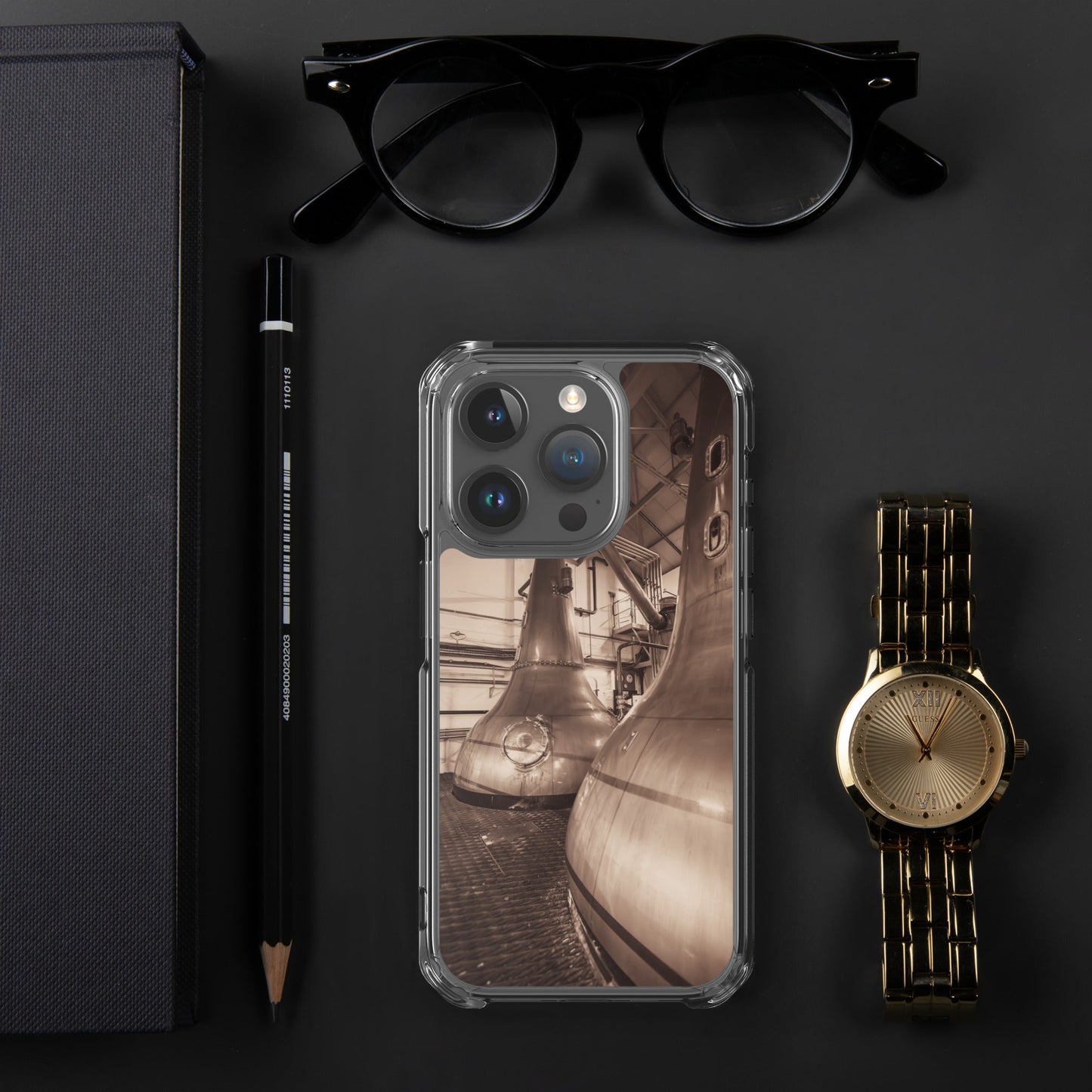 Lagavulin Stills MagSafe® Clear Case for iPhone® iPhone 15 Pro