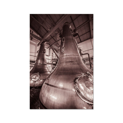 Lagavulin Stills Sepia C-Type Print