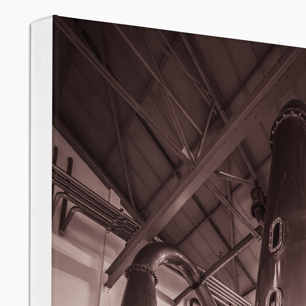 Lagavulin Stills Sepia Canvas