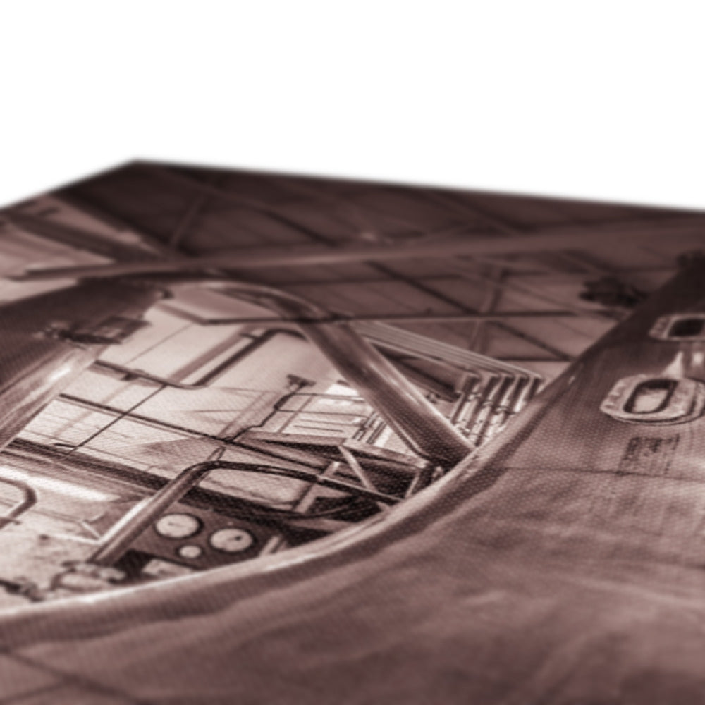 Lagavulin Stills Sepia Canvas
