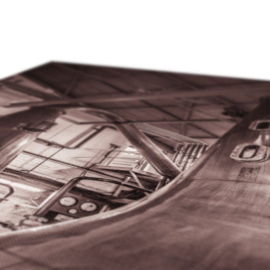 Lagavulin Stills Sepia Canvas