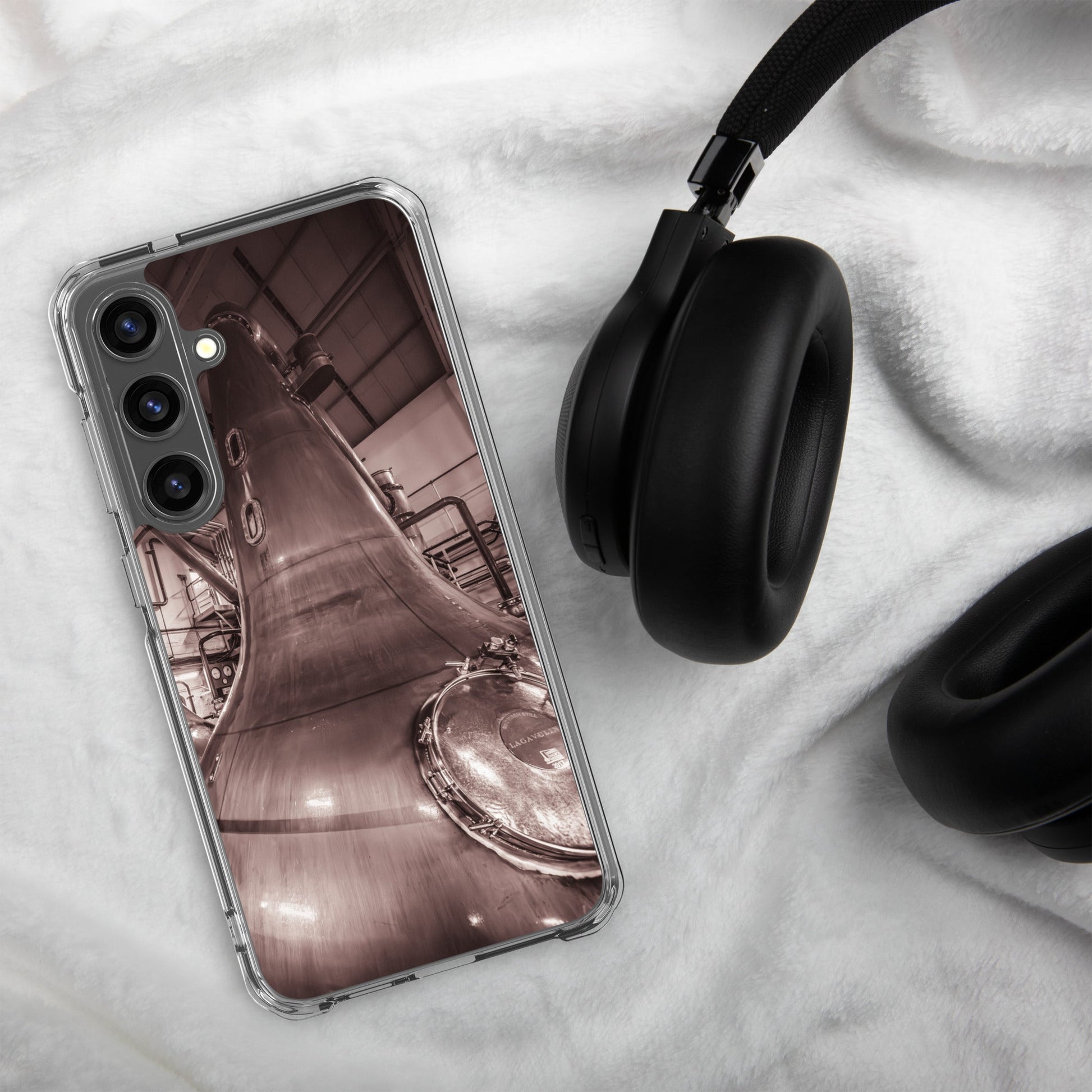 Lagavulin Stills Sepia Clear Case for Samsung®