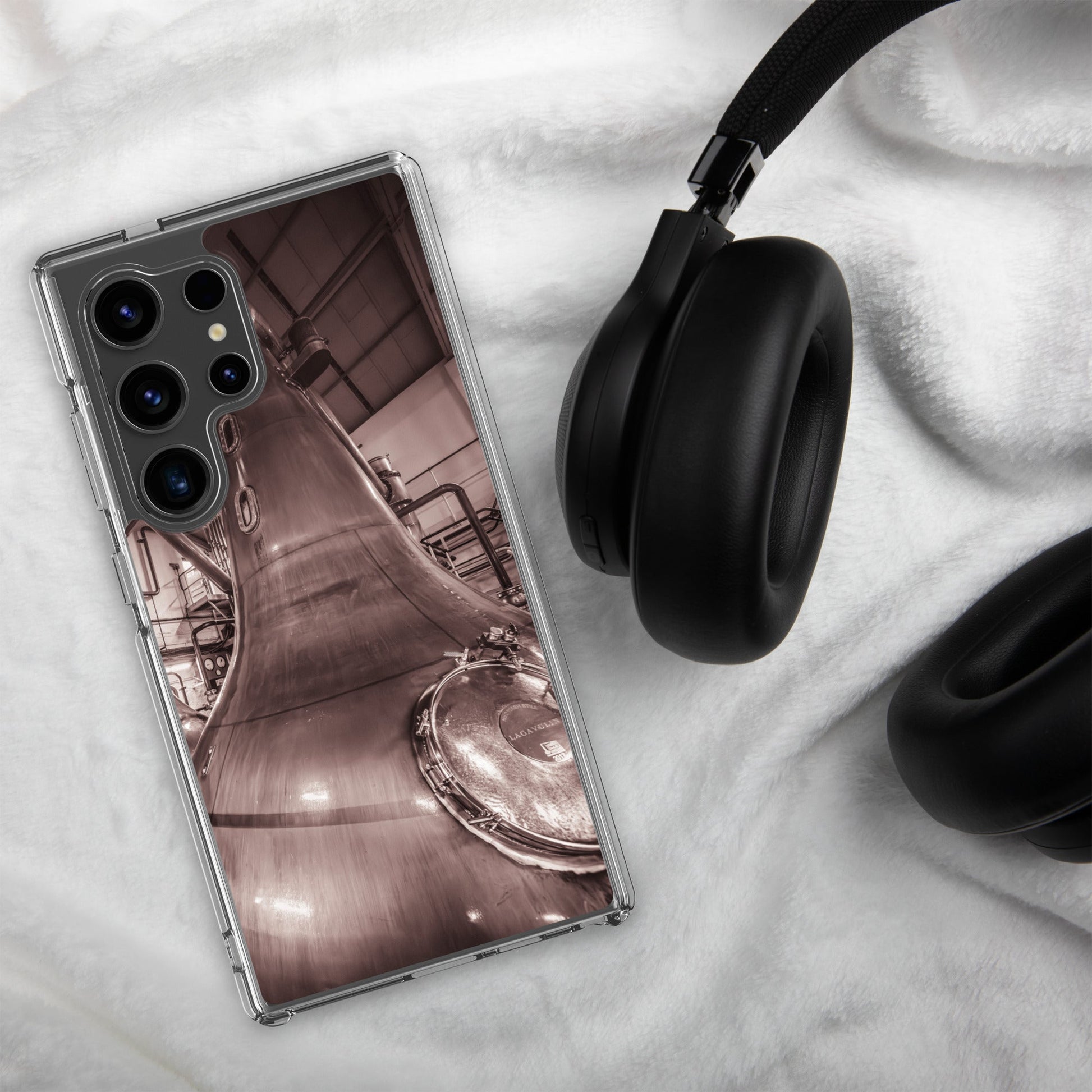 Lagavulin Stills Sepia Clear Case for Samsung®