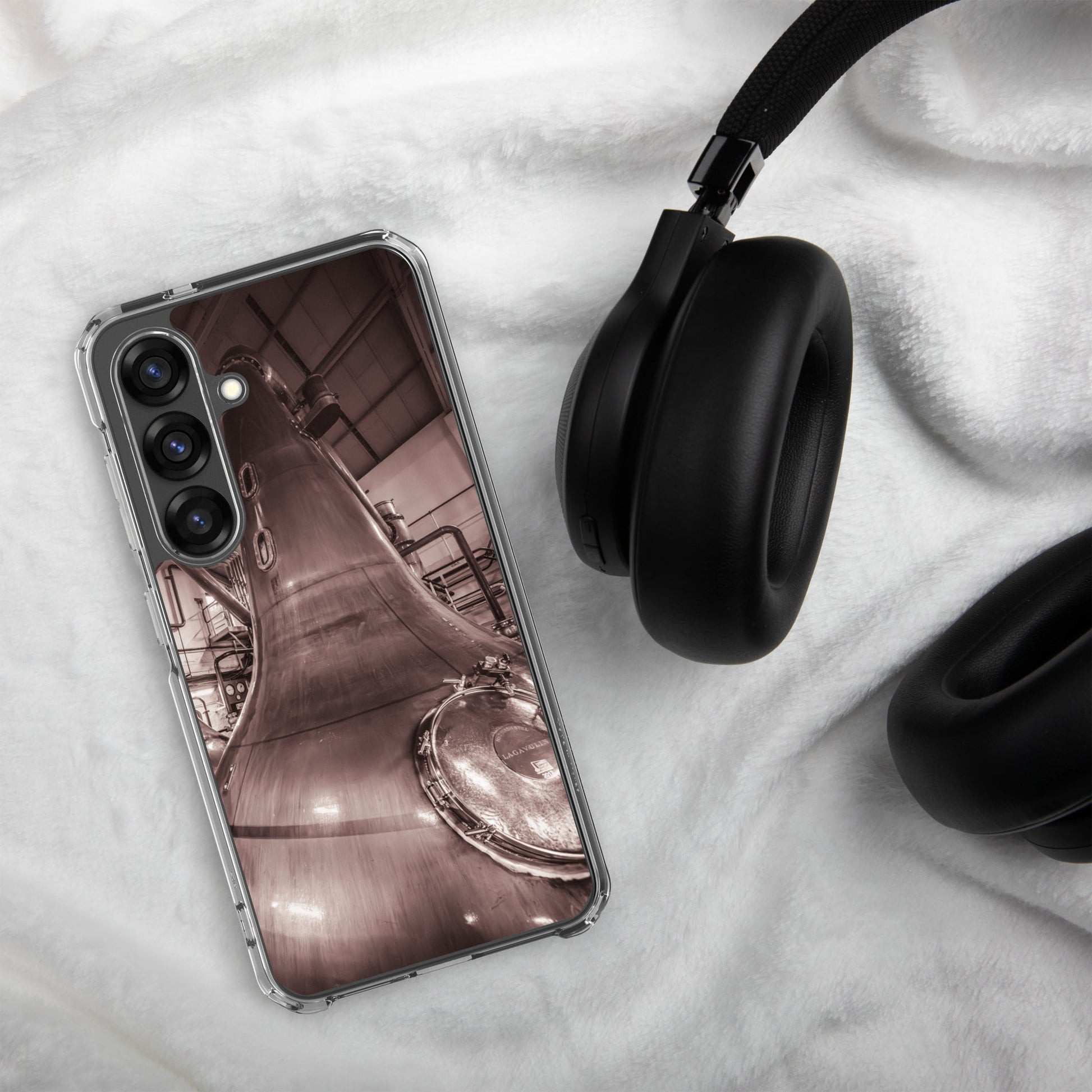 Lagavulin Stills Sepia Clear Case for Samsung®