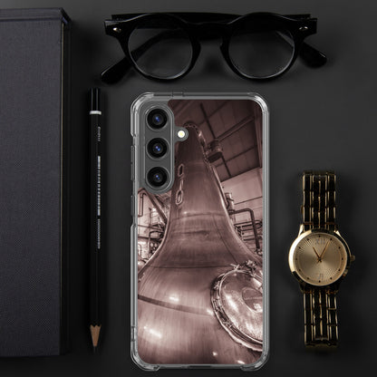 Lagavulin Stills Sepia Clear Case for Samsung® Samsung Galaxy S24 Plus