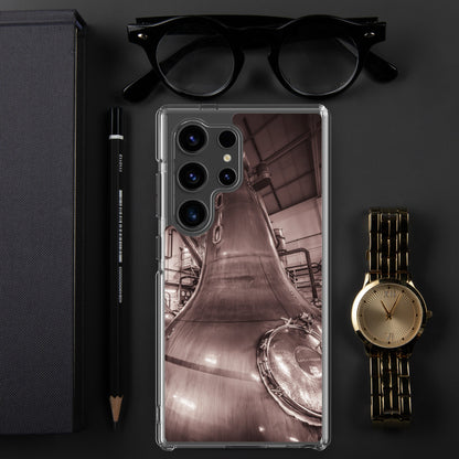 Lagavulin Stills Sepia Clear Case for Samsung® Samsung Galaxy S24 Ultra