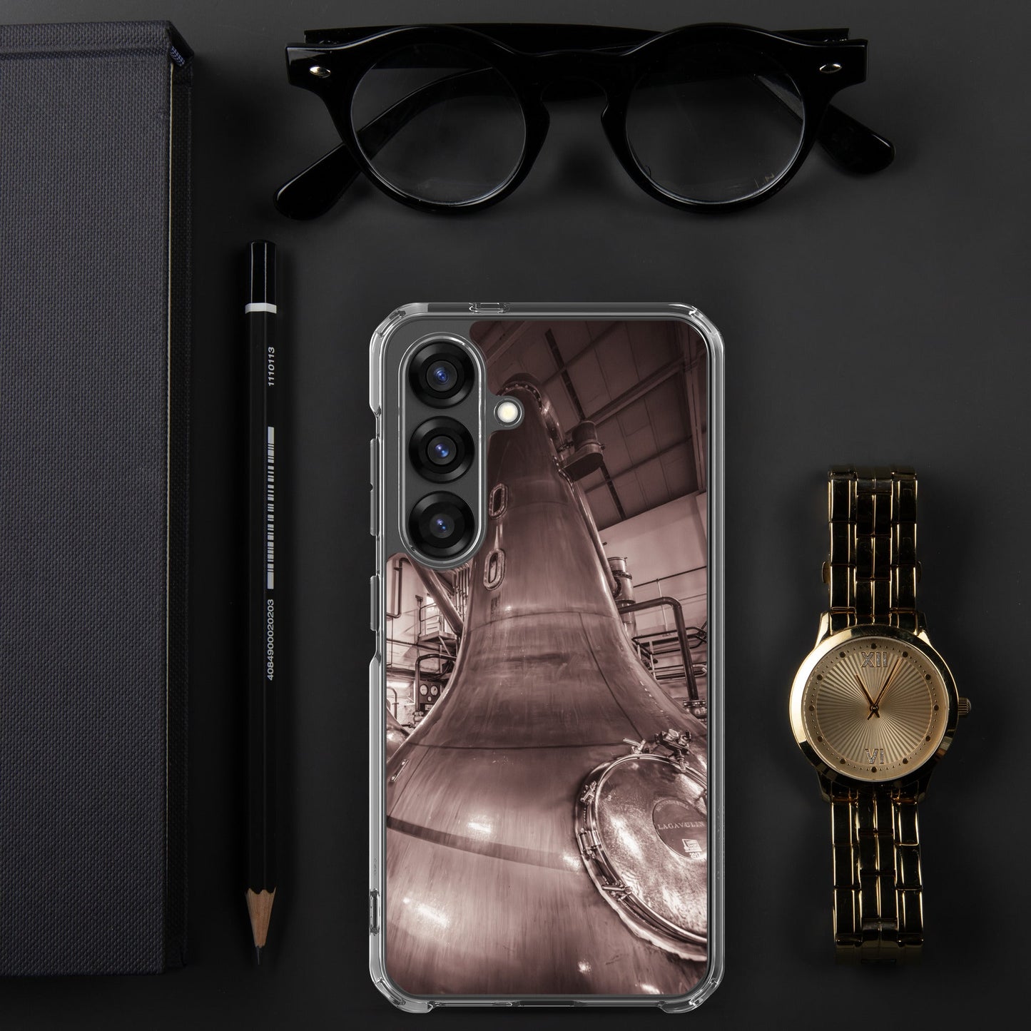 Lagavulin Stills Sepia Clear Case for Samsung® Samsung Galaxy S25