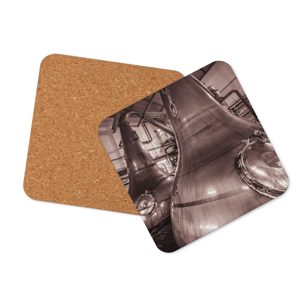 Lagavulin Stills Sepia Coaster