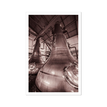 Lagavulin Stills Sepia Hahnemühle Photo Rag Print