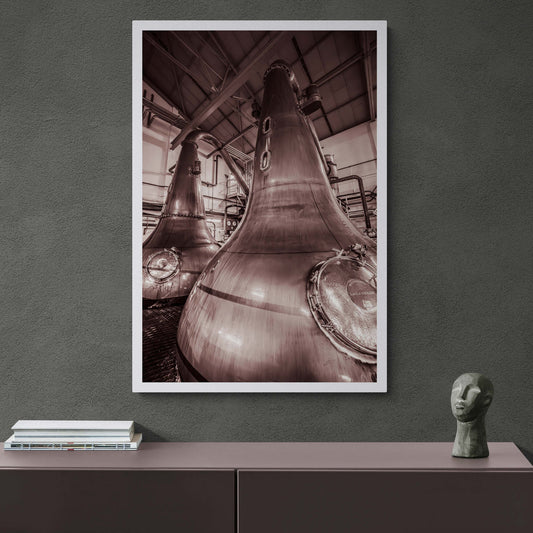 Lagavulin Stills Sepia Hahnemühle Photo Rag Print 24"x36"