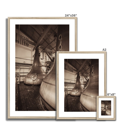 Lagavulin Wash Stills Framed & Mounted Print